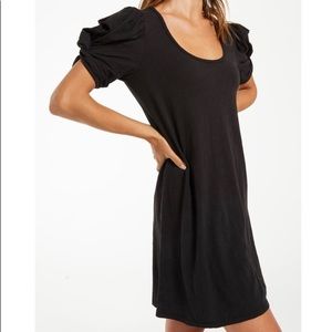 Z Supply Indi Slub Puffed sleeve dress